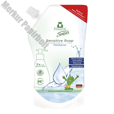 Folyékony szappan utántöltő FROSCH érzékeny bőrre 500 ml