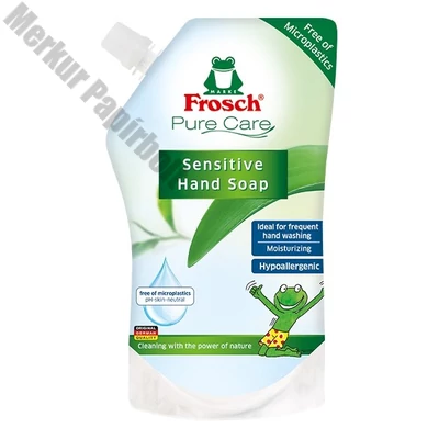Folyékony szappan utántöltő FROSCH érzékeny bőrre 500 ml