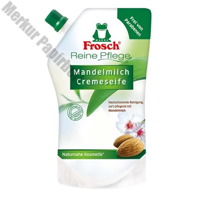 Folyékony szappan utántöltő FROSCH mandulatej környezetbarát 500 ml