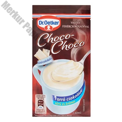 Forrócsokoládé instant DR OETKER Choco-Choco fehércsokoládés 34 g