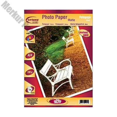 Fotópapír FORTUNA A/4 inkjet matt 180 g 50 íves