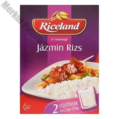 Főzőtasakos rizs RICELAND Jázmin 2x125 g