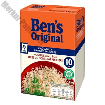 Főzőtasakos rizs UNCLE BENS hosszúszemű 2x125 g