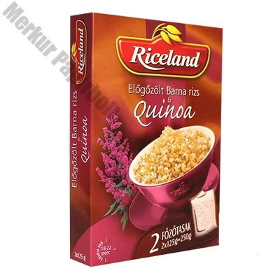 Főzőtasakos rizs és quinoa RICELAND előgőzölt 2x125 g