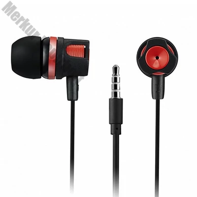Fülhallgató CANYON CEP3R mikrofonos Black/Red