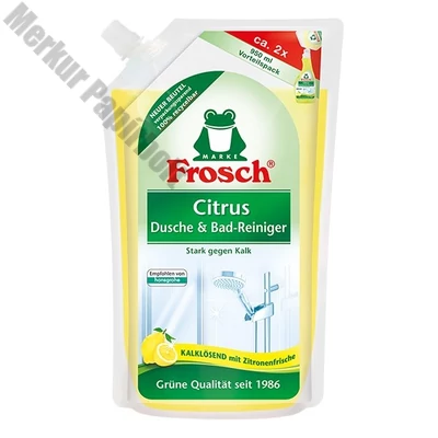 Fürdőszoba tisztítószer utántöltő FROSCH citrom 950ml