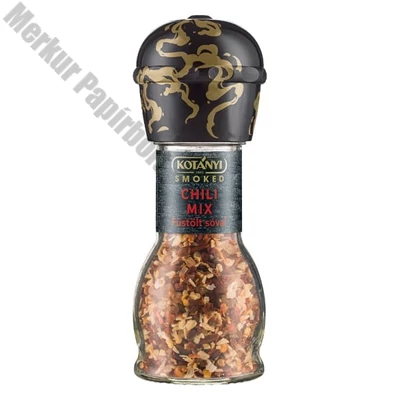 Fűszermalom KOTÁNYI chili mix füstölt sóval 53 g