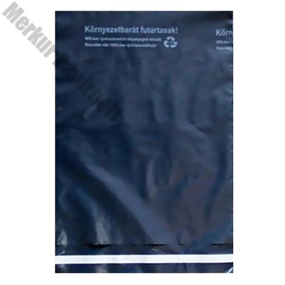 Futártasak biztonsági ragasztócsíkkal környezetbarát 30,5x45cm 50 mikron 100 darabos