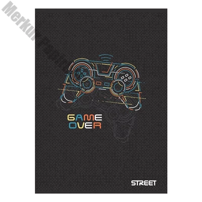 Füzet kockás STREET A/4 54 lapos Gaming