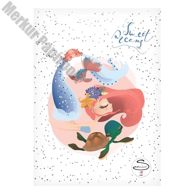 Füzet sima STREET A/5 54 lapos Mermaid