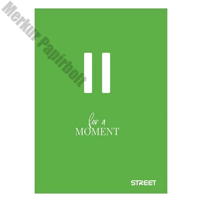 Füzet vonalas STREET A/4 42 lapos PP Neon