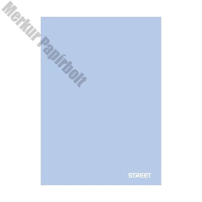 Füzet sima STREET A/4 42 lapos PP Pastel