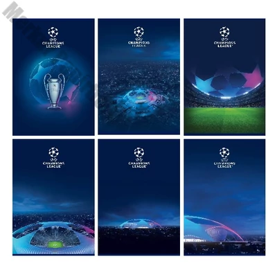 Füzet kockás CHAMPIONS LEAGUE A/5 54 lapos
