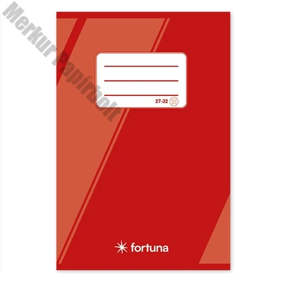 Füzet kockás FORTUNA Basic A/5 32 lapos 27-32