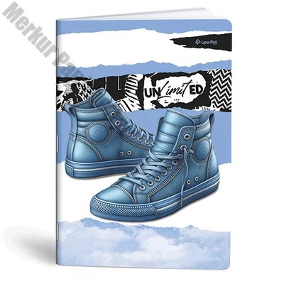Füzet kockás LIPAMILL A/4 40 lapos Sneaker