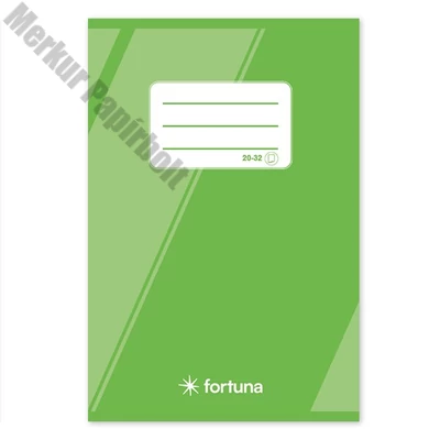 Füzet sima FORTUNA Basic A/5 32 lapos 20-32