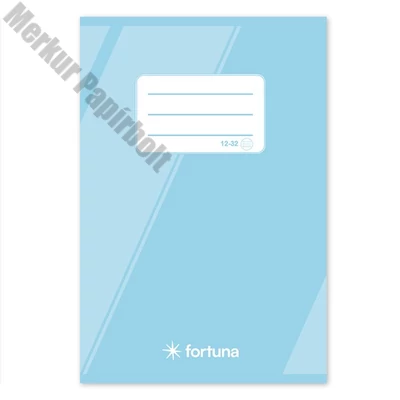 Füzet vonalas FORTUNA Basic A/5 32 lapos 12-32 3. osztályos