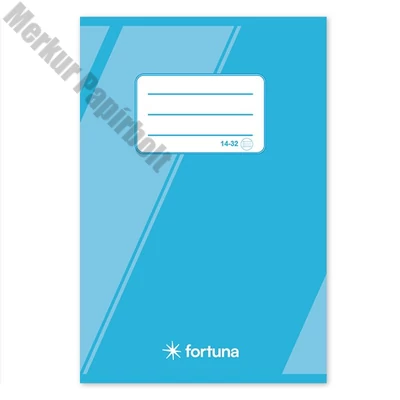 Füzet vonalas FORTUNA Basic A/5 32 lapos 14-32 1. osztályos