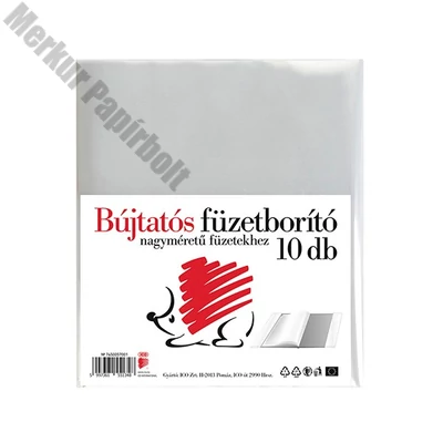 Füzetborító ICO Süni A/4 bújtatós 10 darabos