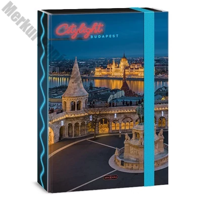 Füzetbox ARS UNA A/4 City light-Budapest