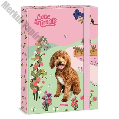Füzetbox ARS UNA A/4 Cute Animals-Doggie