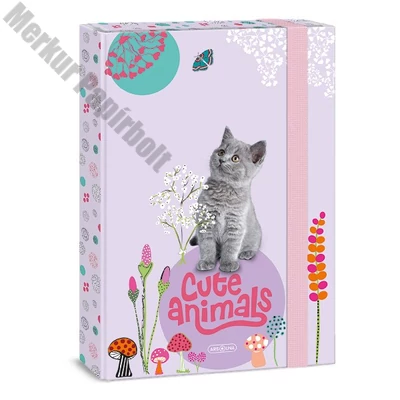 Füzetbox ARS UNA A/4 Cute Animals-kitten