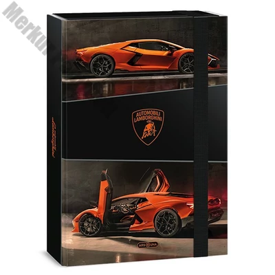 Füzetbox ARS UNA A/4 Lamborghini narancssárga