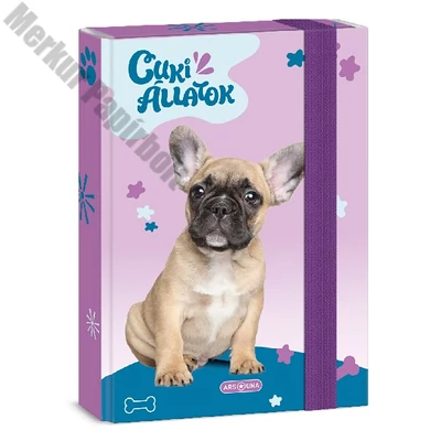 Füzetbox ARS UNA A/5 Cuki-Francia bulldog