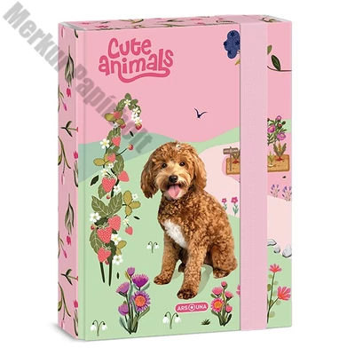 Füzetbox ARS UNA A/5 Cute Animals-Doggie