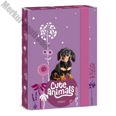 Füzetbox ARS UNA A/5 Cute Animals-Puppy