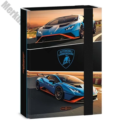 Füzetbox ARS UNA A/5 Lamborghini kék