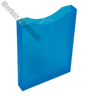 Füzetbox OXY PP A/4 nyitott neon kék