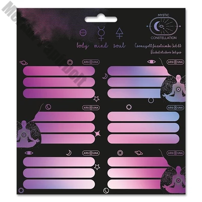 Füzetcímke ARS UNA 18 darabos Mystic Constellation