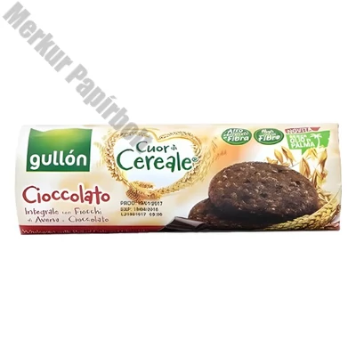 Gabonakeksz GULLON élelmi rostban gazdag csokoládéval 280 g