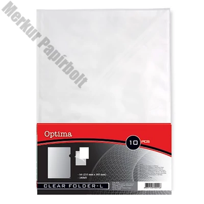Genotherm "L" OPTIMA A/4 160 mikron víztiszta 10 darabos