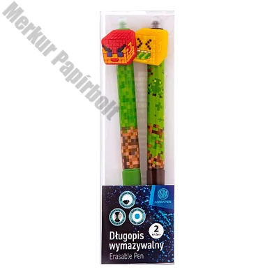 Golyóstoll ASTRA PEN radírozható pixel 0,5 mm 2 darabos
