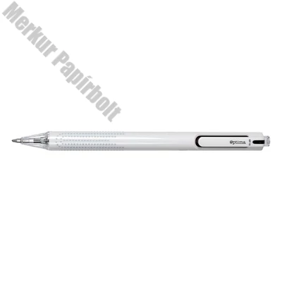 Golyóstoll OPTIMA nyomógombos Stella 1,0 mm fekete