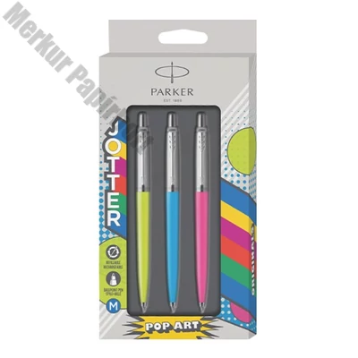 Golyóstoll PARKER Royal Jotter pop art trio lime/sky blue/pink