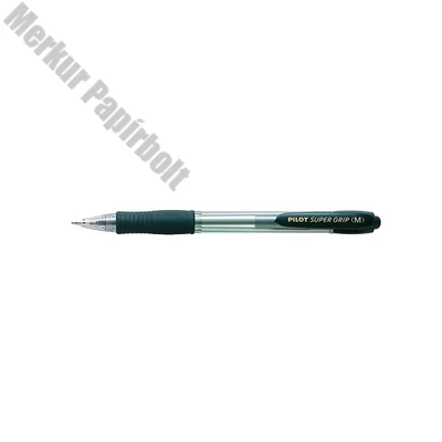 Golyóstoll PILOT Super Grip Ball Point Pen Fine nyomógombos fekete