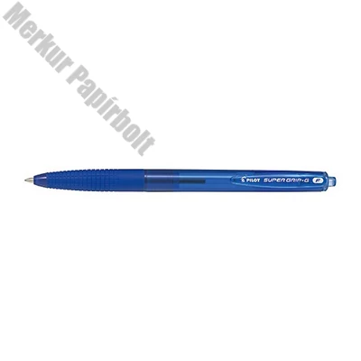 Golyóstoll PILOT Super Grip G Fine nyomógombos kék