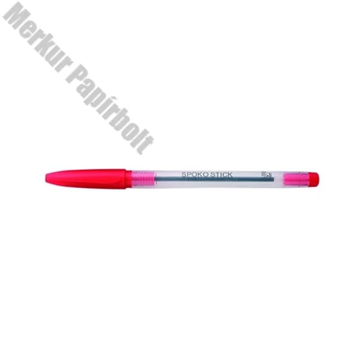 Golyóstoll SPOKO 0115 0,5 piros