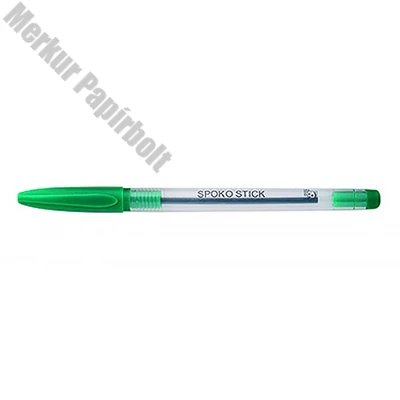 Golyóstoll SPOKO 0115 0,5 zöld