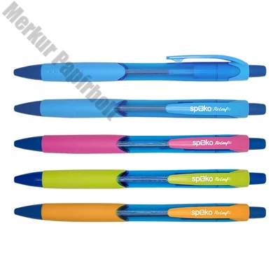 Golyóstoll SPOKO 0116 ReLeaf Aqua vegyes színekben