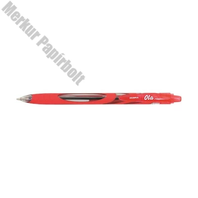 Golyóstoll  ZEBRA OLA 1,0 mm piros
