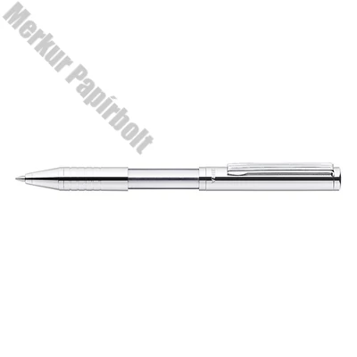 Golyóstoll ZEBRA SL-F1 0,7 mm királyi ezüst