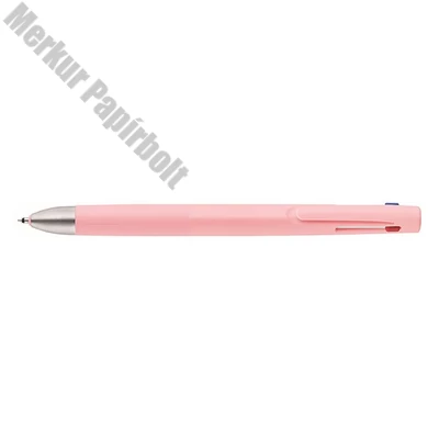 Golyóstoll ZEBRA bLen 3C 0,7mm rózsaszín testű háromszínű