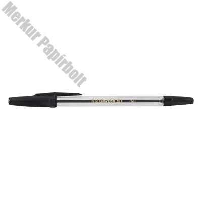 Golyóstoll kupakos CORVINA 0,7mm fekete 50/dob