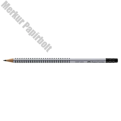 Grafitceruza FABER-CASTELL Grip 2001 HB háromszögletű radíros