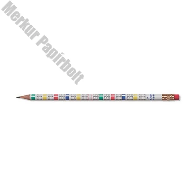 Grafitceruza KOH-I-NOOR 1231 HB hengeres radíros szorzótábla
