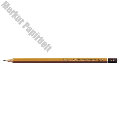 Grafitceruza KOH-I-NOOR 1500 6H hatszögletű